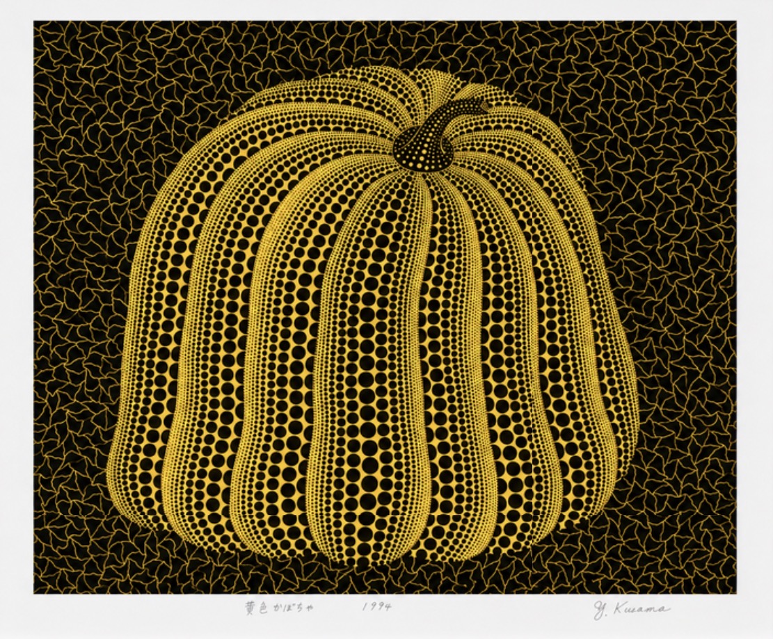 Yayoi Kusama, Yellow Coloured Pumpkin (Kusama 190), 1994
